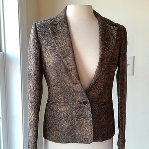 ABSOLUTELY ๐VINTAGE ,๐Rafaella Gold Metallic Jacket๐งกโญ